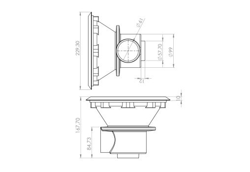 LINEER BOTTOM GRID