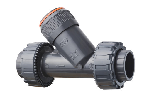 Y check valve