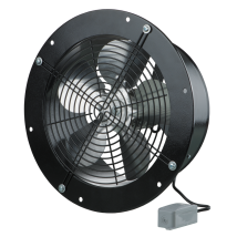 Inline axial fans aluminium impellers (Vents OVK1 Series)
